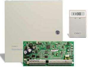 DSC PC 1832 Alarm Paneli + Büyük Metal Kabinet + LCD 5511 Şifre Paneli