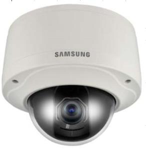 Samsung SCV-2080 Yksek znrlkl Vandal-Resistant Dome Kamera