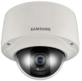 Samsung SCV-3120 Yksek znrlkl 12x WDR Vandal-Resistant Dome Kamera